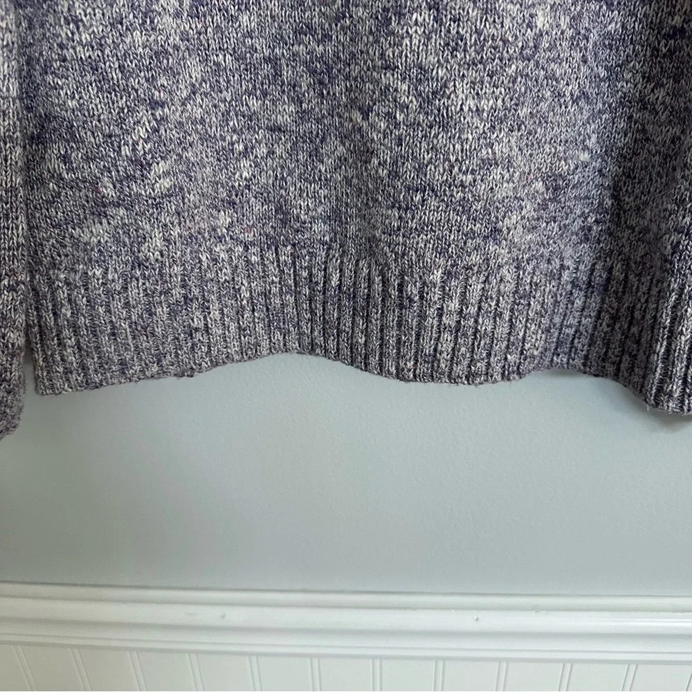 J Crew Puff Sleeve Crewneck Sweater